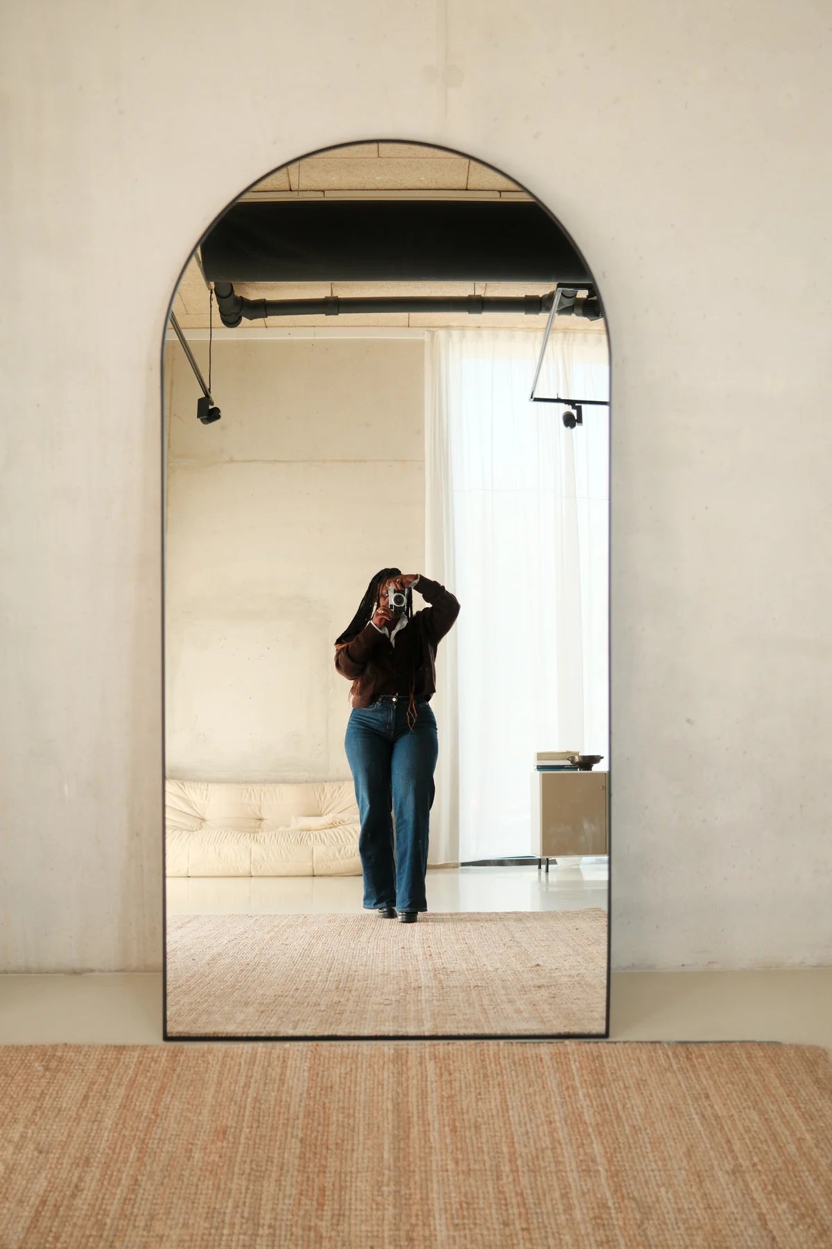 Luna Boogspiegel - 200 x 100 cm